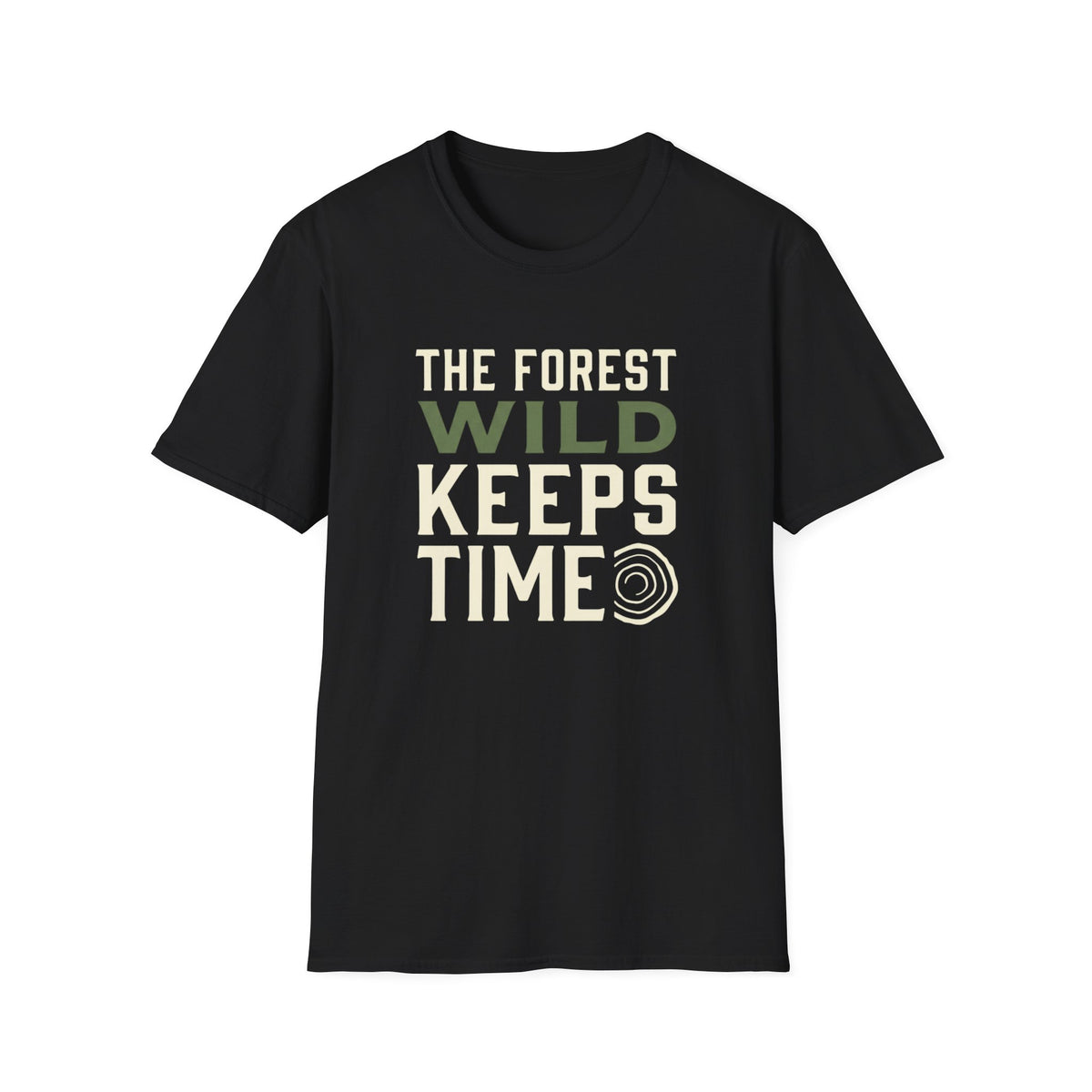 The Forest Wild Keeps Time T-Shirt