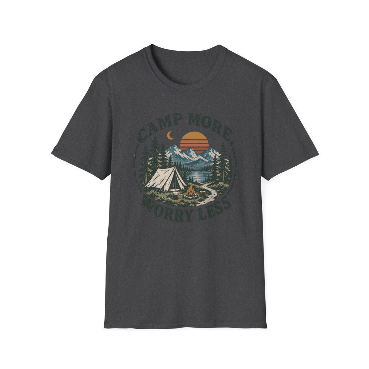Camp More Worry Less T-Shirt