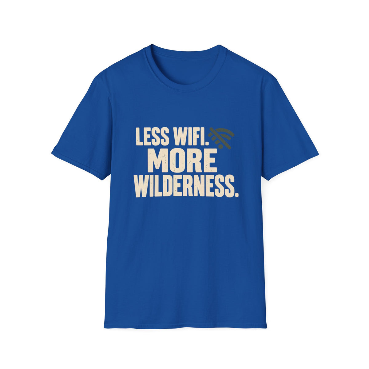 Less Wifi More Wilderness T-Shirt