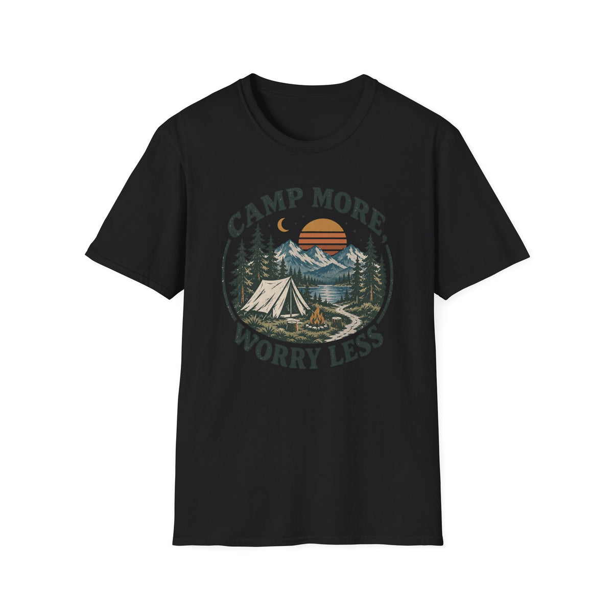 Camp More Worry Less T-Shirt