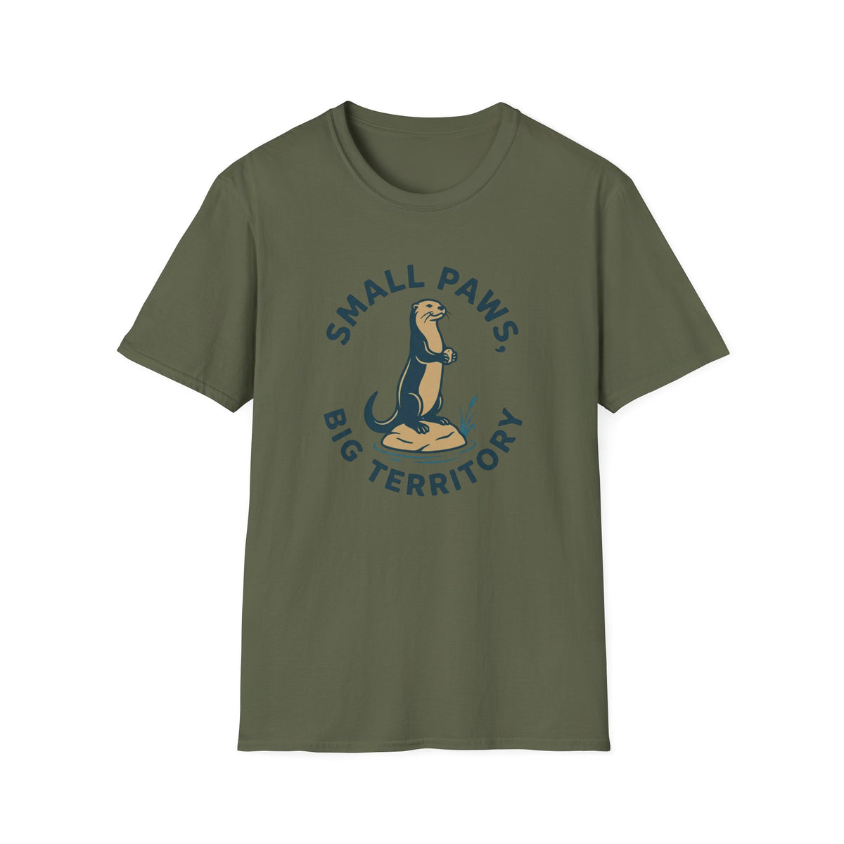 Small Paws Big Territory T-Shirt