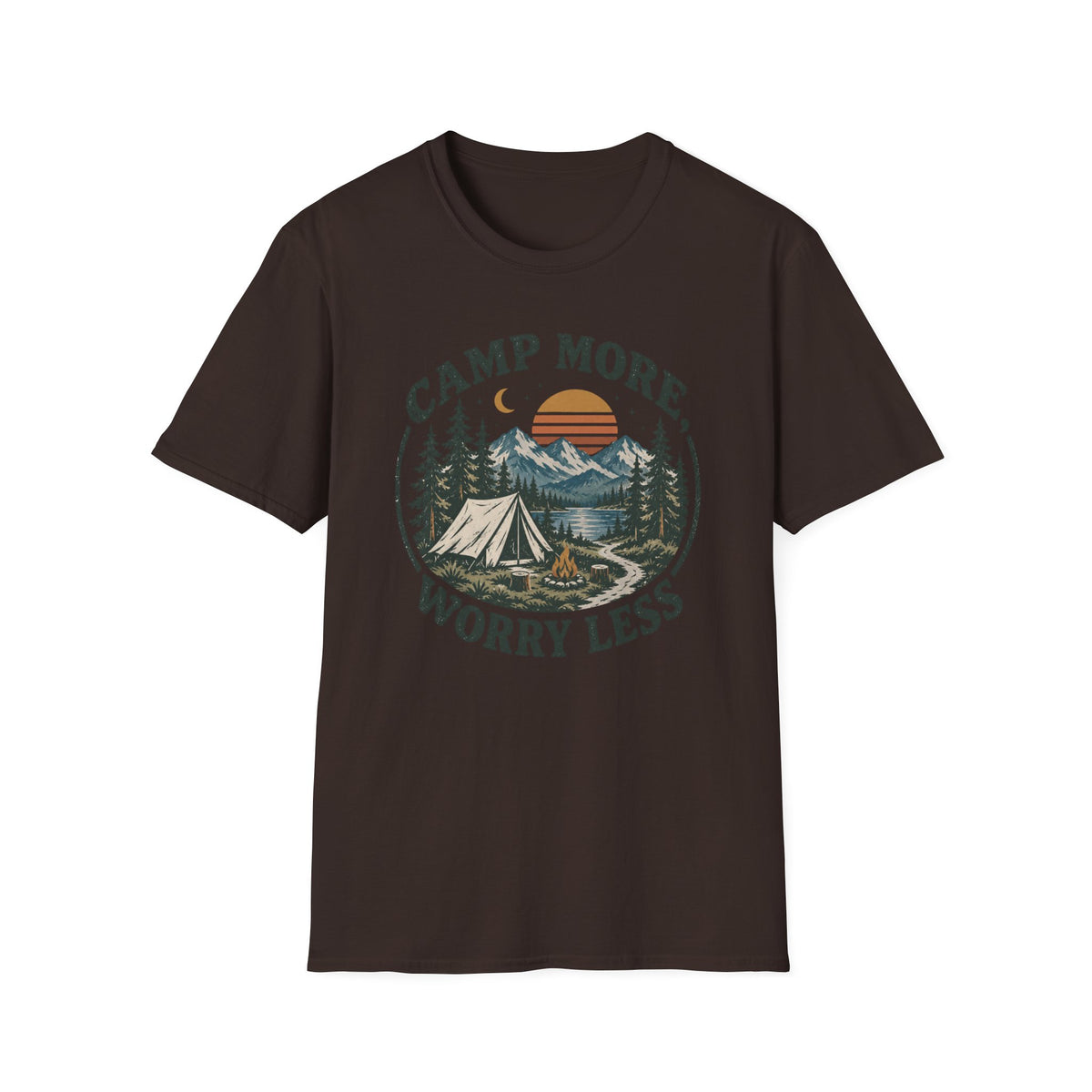 Camp More Worry Less T-Shirt