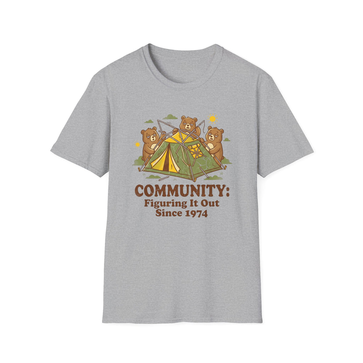 Community: Figuring It Out Since 1974 T-Shirt