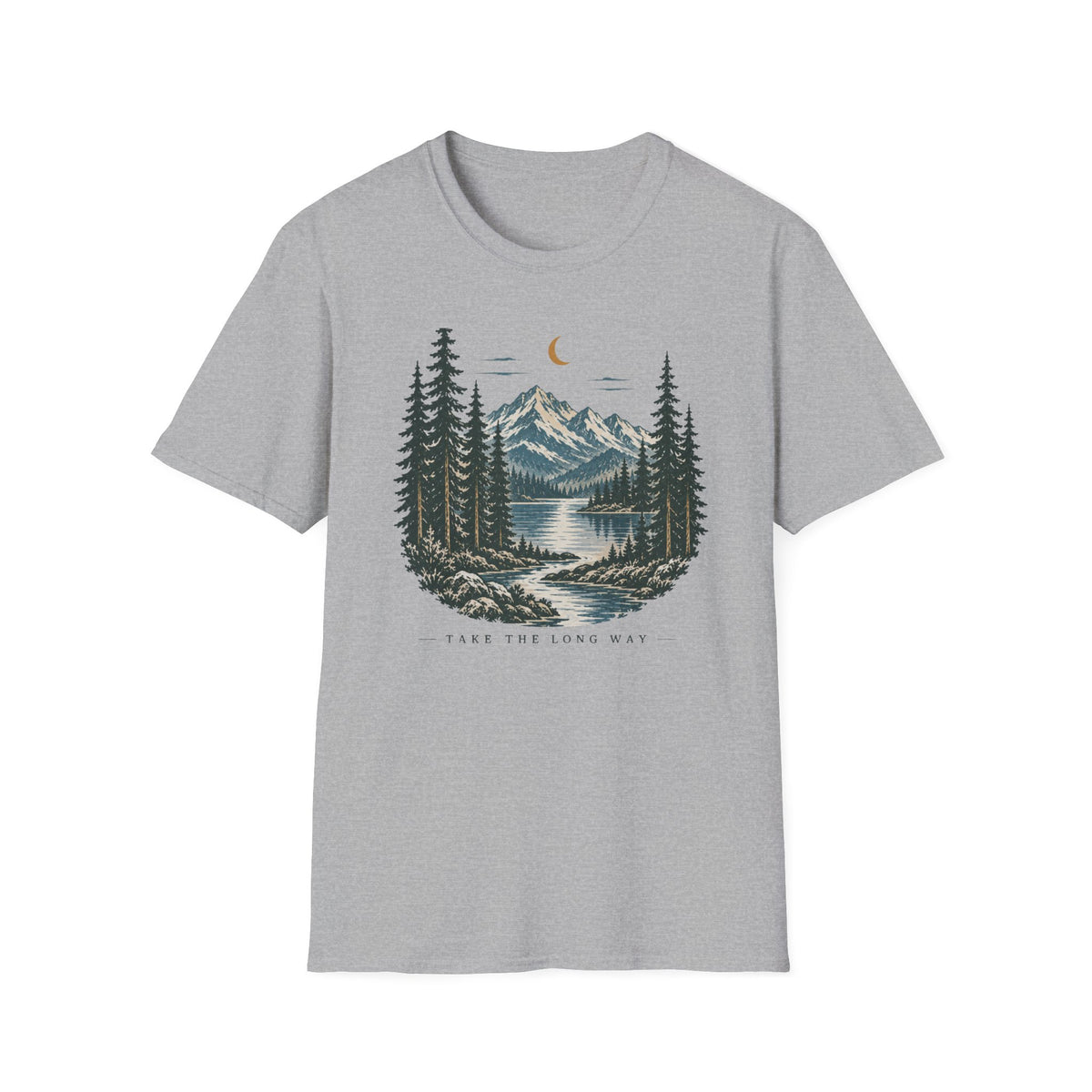 Mountain Lake Badge T-Shirt