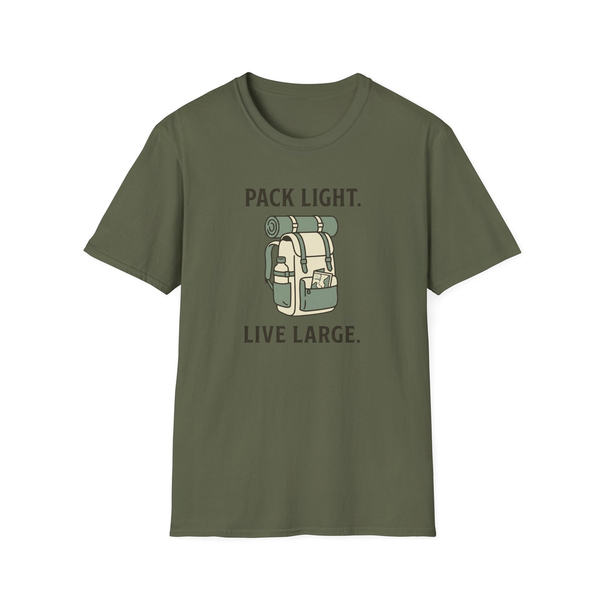 Pack Light Live Large T-Shirt
