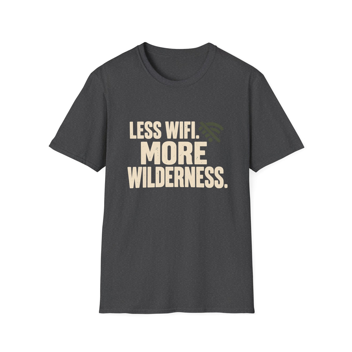 Less Wifi More Wilderness T-Shirt