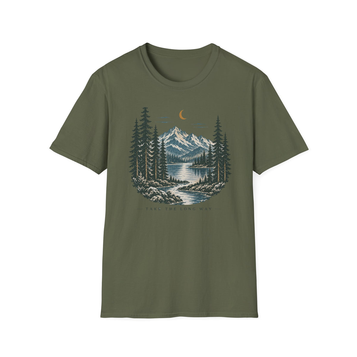 Mountain Lake Badge T-Shirt