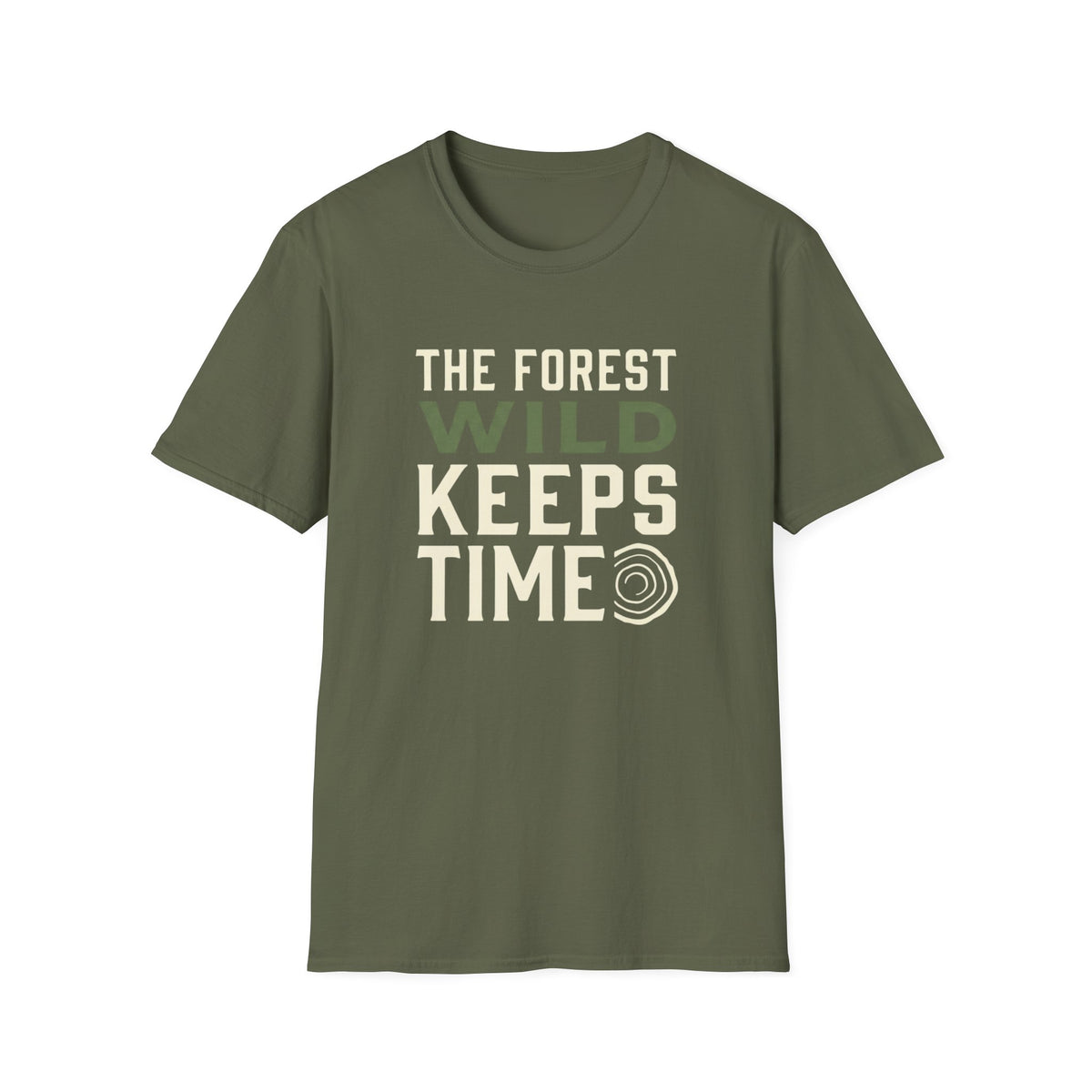 The Forest Wild Keeps Time T-Shirt