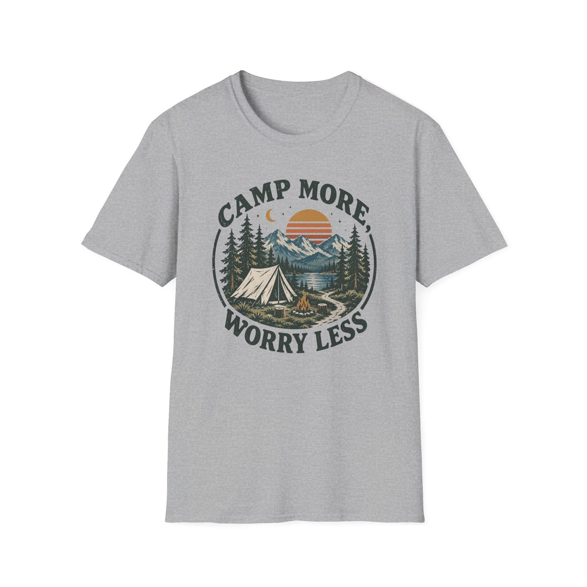 Camp More Worry Less T-Shirt