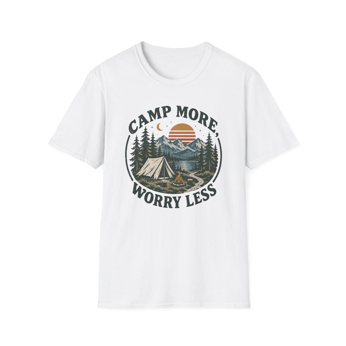 Camp More Worry Less T-Shirt