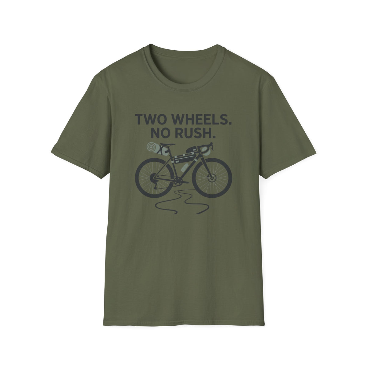 Two Wheels No Rush T-Shirt