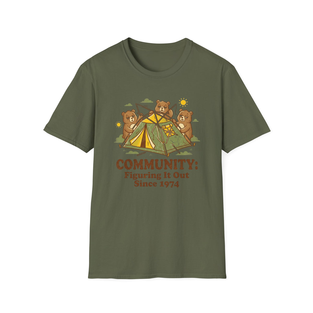 Community: Figuring It Out Since 1974 T-Shirt