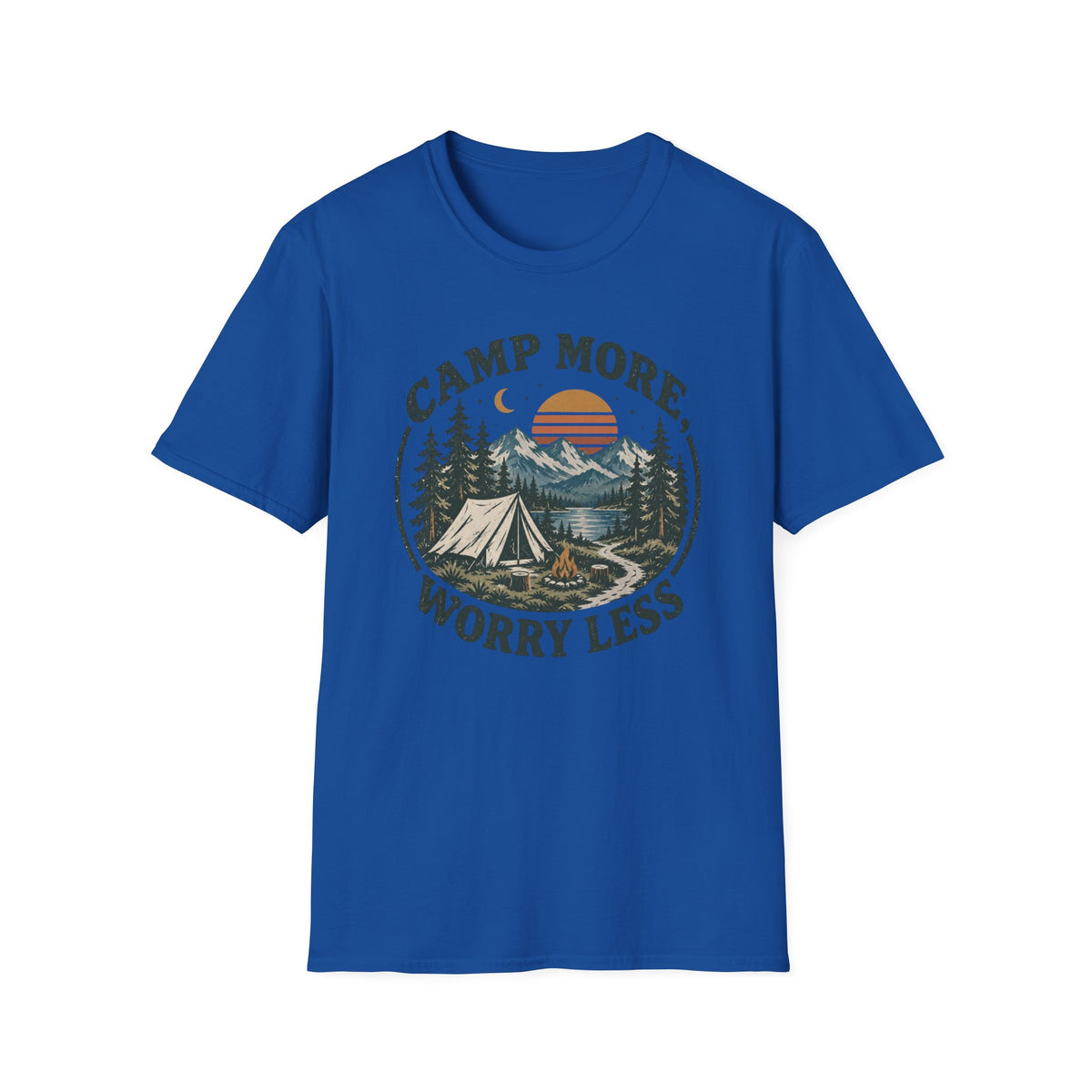 Camp More Worry Less T-Shirt