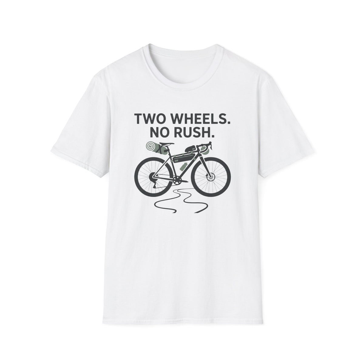 Two Wheels No Rush T-Shirt